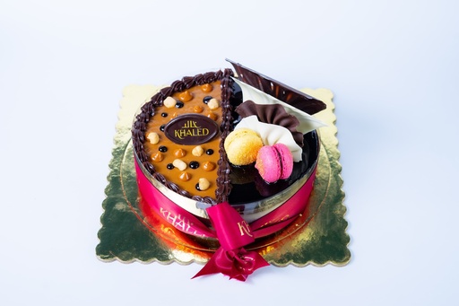 [730] ميني تورتة هاف شوكليت كراميل 