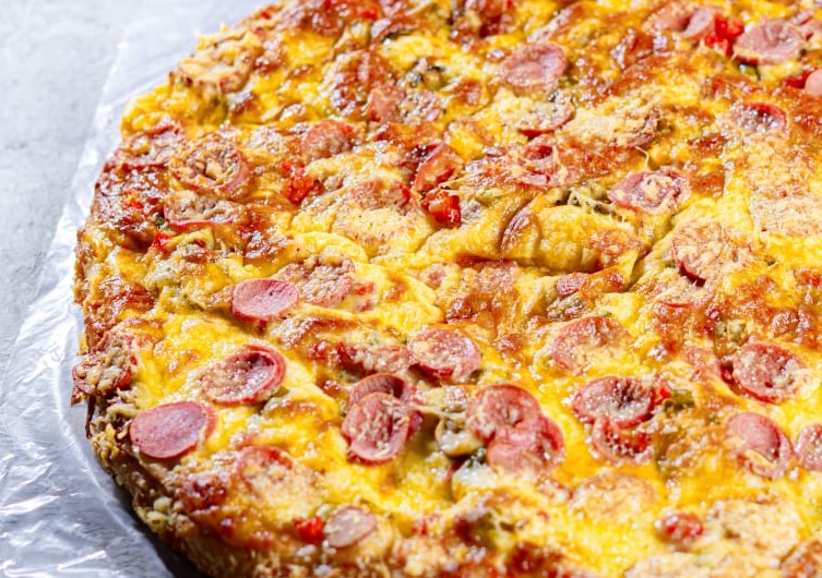 بيتزا هوت دوج وسط