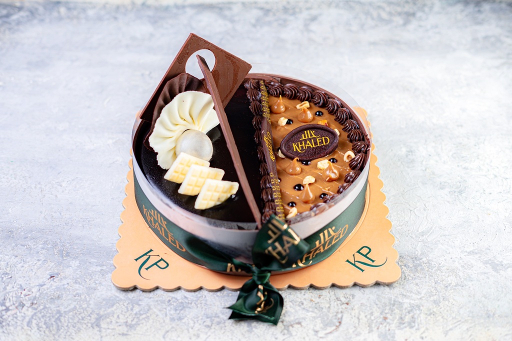 تورتة فرنسى هاف شوكلت/كراميل