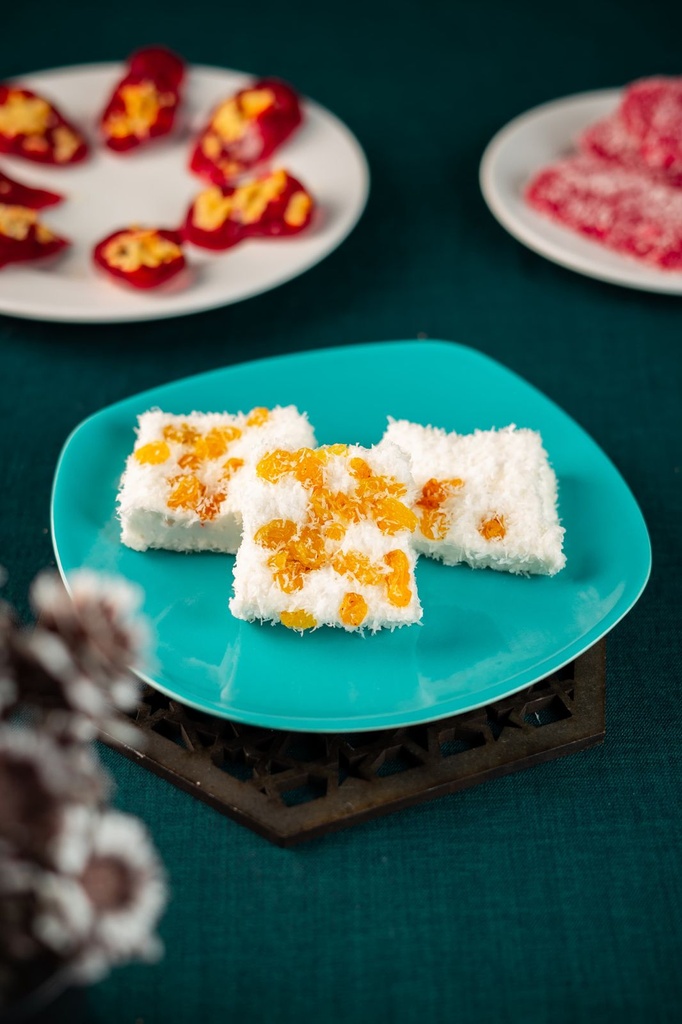 قشطه زبيب مكسرات