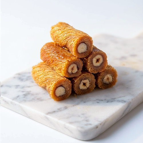 كنافة سيجار بندق