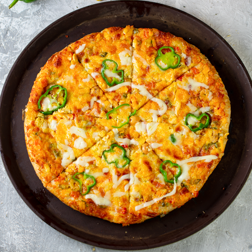 [136] بيتزا مشكل جبن وسط