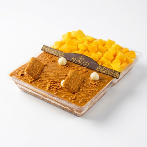 [470] طبق كنافة نص مانجو ونص لوتس